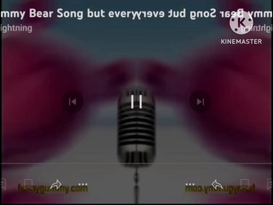 Gummy Bear Song but everytime he say gummy the pitch gets lower in G Major 19