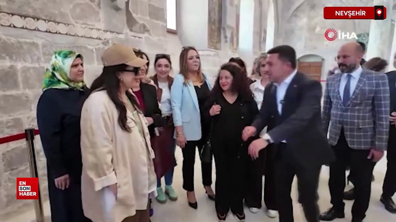 Türkan Şoray, 52 sonra 'Mahpus' filminin çekildiği mekanı gezdi