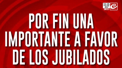 Atención jubilados: ¡por fin una buena a favor de todos!