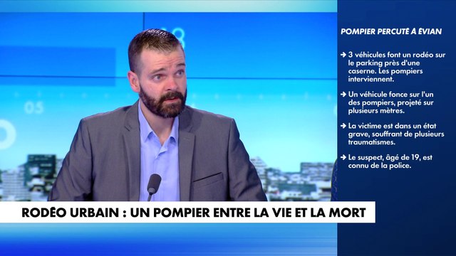 Benjamin Camboulives : «Ce pompier paye le prix de notre incapacité à gérer les rodéos urbains»