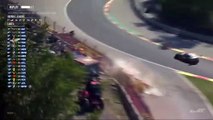 Wec 2024 6h spa all angles live and amateur bamber gelael huge crash