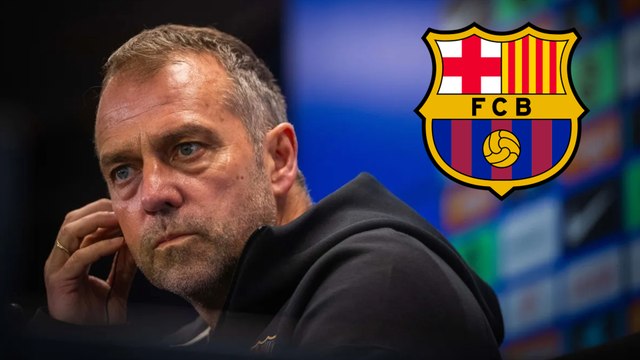 Hansi Flick rompe el silencio tras su dura caída del Barcelona de la Champions League