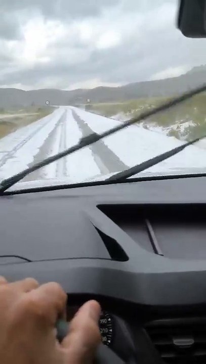 Granizada en Agramón