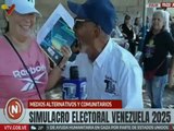 Zulianos se movilizan masivamente para el simulacro electoral en la parroquia Bolívar