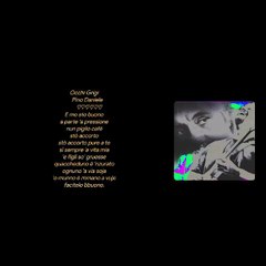 Pino Daniele Occhi grigi ♥️