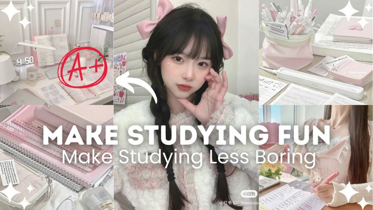 How to Make Studying less Boring and more FUN! | Romanticize studying 🤍