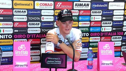 Cycling - Giro d'Italia 2025 - Joshua Tarling : "The wait was not nice... I can't believe it to be honest"