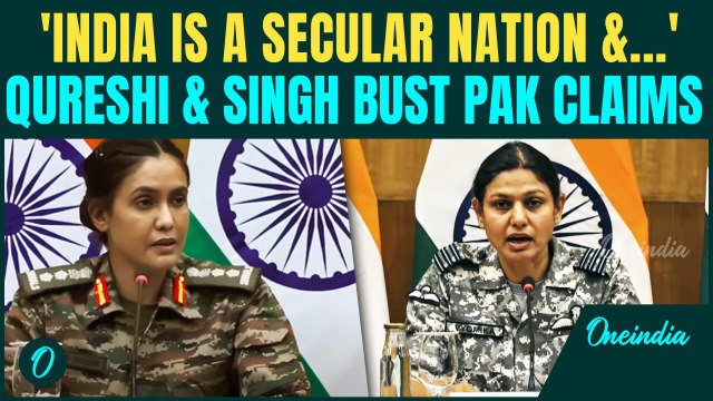 India-Pakistan Ceasefire: Col. Sofiya Qureshi Slams Mosque Attack Claims—'Army Upholds Constitution'