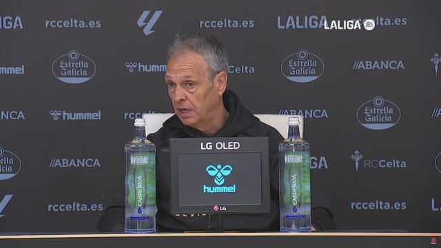 JOAQUÍN CAPARRÓS, rueda de prensa COMPLETA tras el CELTA 3 vs SEVILLA 2 de LALIGA