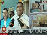 Candidato a la reelección por el estado Falcón Víctor Clark participa en simulacro electoral