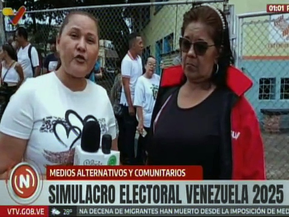Táchira | Alta participación ciudadana en simulacro en la U.E. Vicente Salias en el mcpio. Cárdenas
