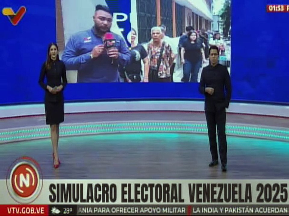 Caracas | Desde el Liceo Andrés Bello ciudadanos invitan a participar de este simulacro electoral