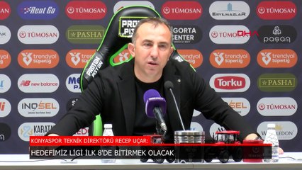 Recep Uçar: Sezonun özeti gibi bir maçtı