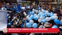 Desde este miércoles 14 de mayo arrancan las inscripciones de los candidatos para las elecciones generales