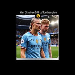 Man city draws today