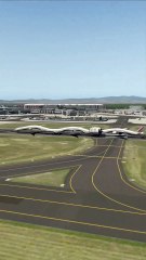 Dragon Shaped Plane Taking Off, Simulation