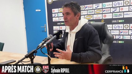 Pau FC - EAG (1-3) : la réaction de Sylvain Ripoll