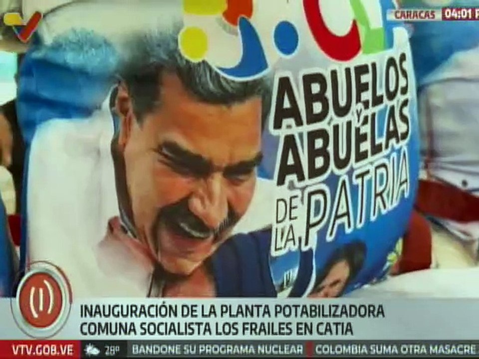 Vpdta. Delcy Rodríguez supervisa ejecución de planes de acción social en Los Frailes de Catia