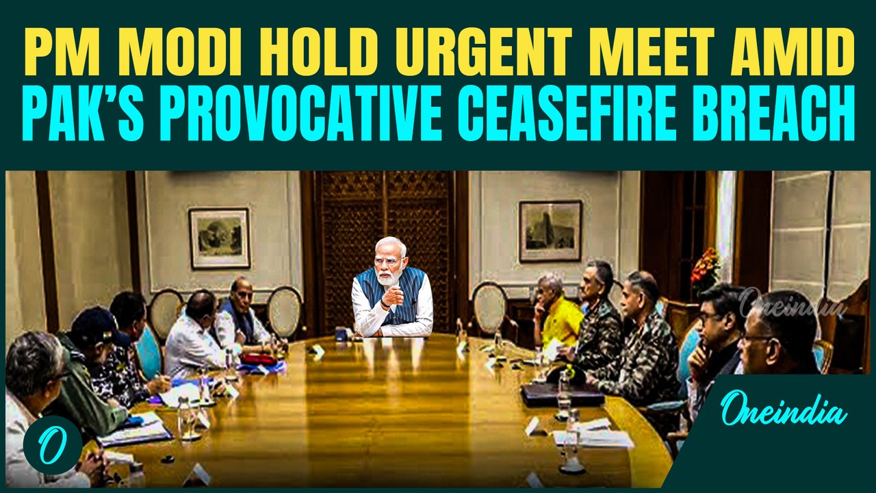 PM Modi Holds Emergency Meet After Ceasefire as Pakistan Provokes Again | Pak BREAKS Ceasefire
