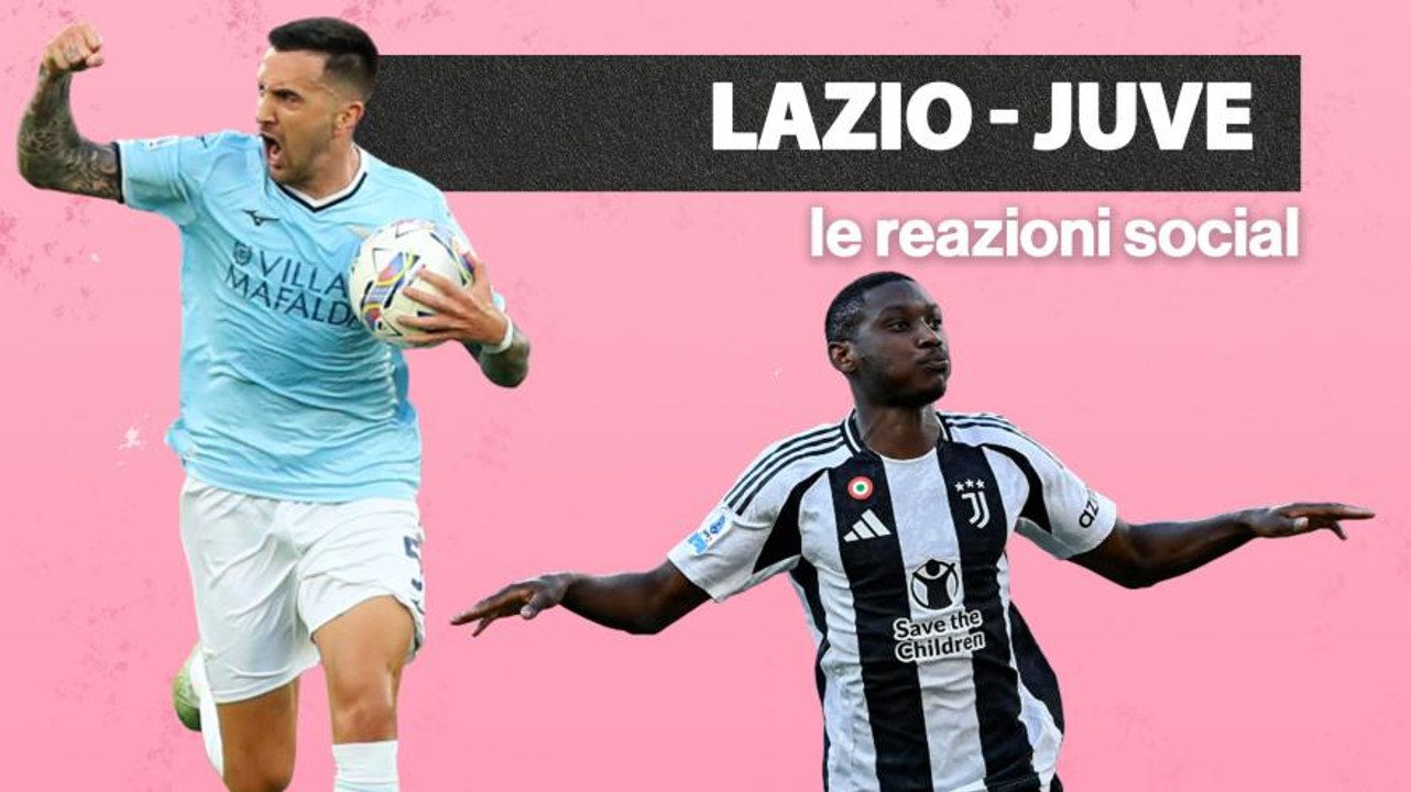 "L'ha ripresa Vecino" e quante critiche a Vlahovic: le reazioni social di Lazio-Juve