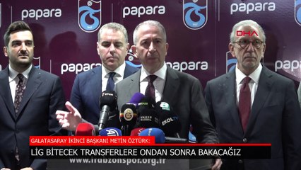 Metin Öztürk: 5'nci yıldıza kavuşacağız