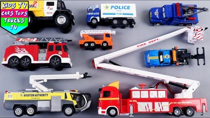 Vroom Vroom! 🚗🚚 Emergency Vehicles Toys - Play and Learn with Cars, Trucks & Play-Doh!