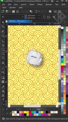 Create a simple background effect using coreldraw