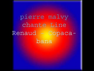 pierre malvy chante Line Renaud – Copacabana