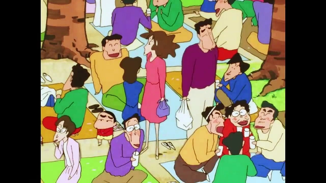 【クレヨンしんちゃん】お花見は楽しいゾ《アニメ公式》