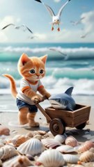 Ai animated Cat funny video. Viral Cats - Ep 122
