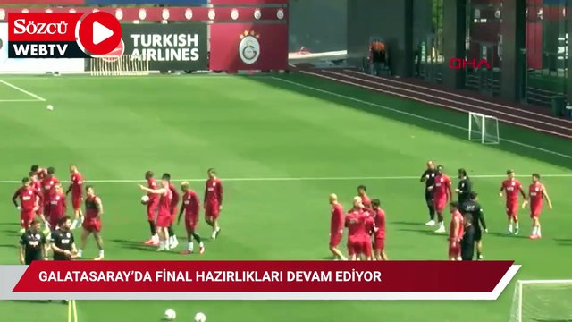Galatasaray'da Trabzonspor hazırlıkları devam ediyor