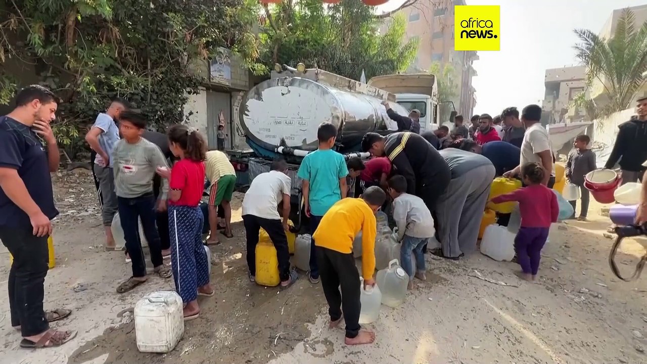 Gaza : pénurie d'eau, les habitants contraints de boire de l'eau salée