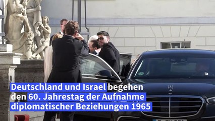 Deutschland und Israel feiern 60 Jahre Beziehungen