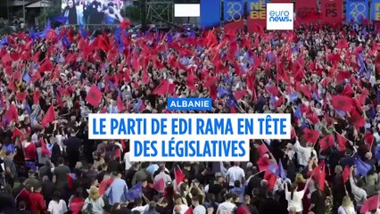 Législatives en Albanie : Edi Rama largement en tête, selon les premiers résultats
