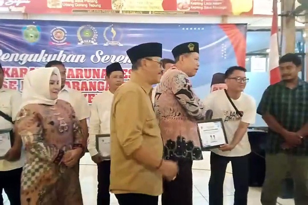 Pengukuhan Pengurus Karang Taruna Se-Kecamatan Karangampel