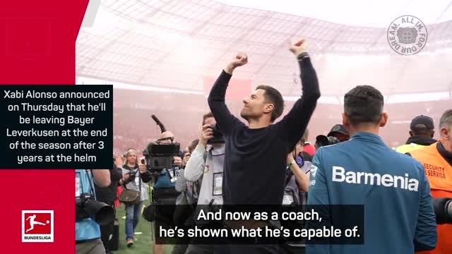 Xabi Alonso leaving Leverkusen is a big loss for the Bundesliga - Rode