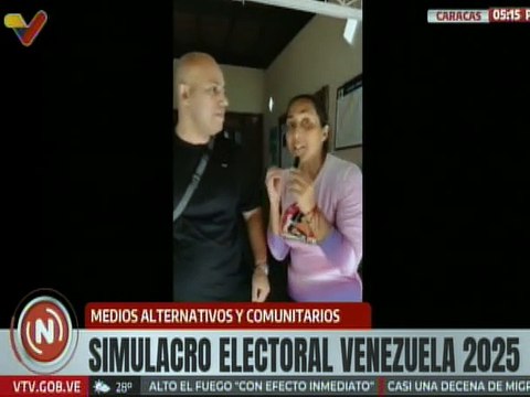 Caracas | Habitantes de la parroquia El Valle participan activamente en simulacro electoral