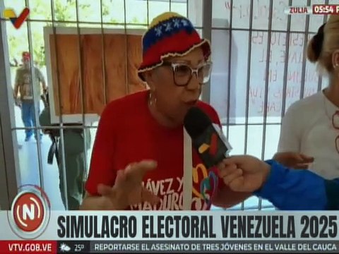 Zulianos califican de rápido y sencillo el proceso del voto en el simulacro electoral