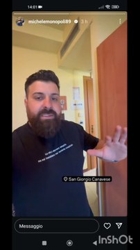 Michele monopoli a Torino per una fiera qui nessun albero d'ulivo