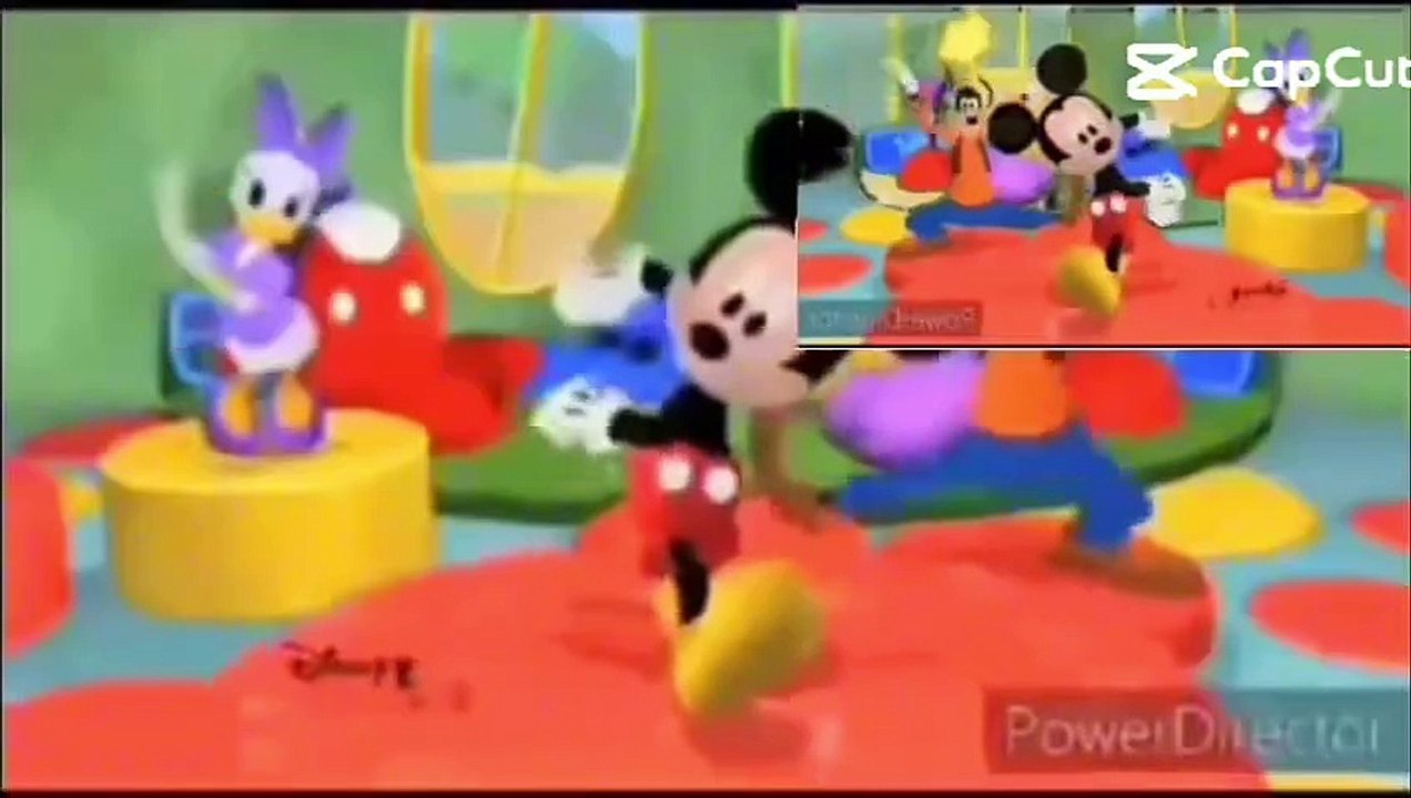 Mickey Mouse Clubhouse Has A Sparta Minecraft Mix Slow Motion