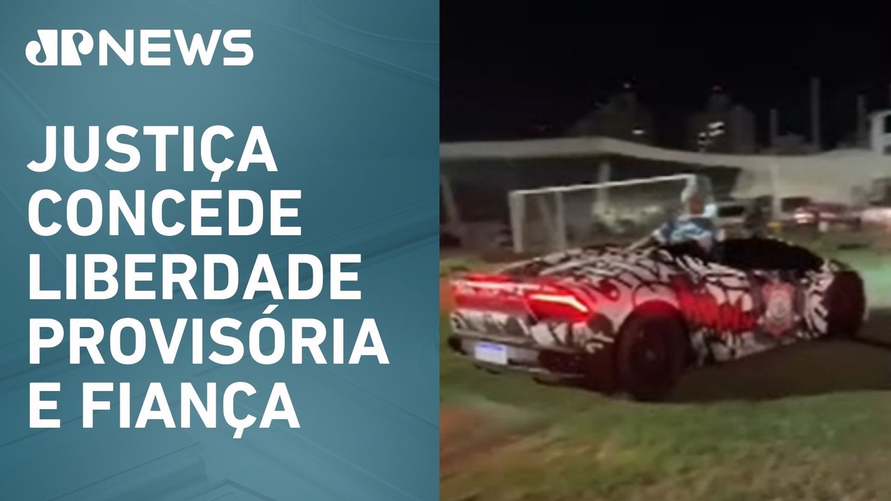 MC Ryan é preso por danos ao patrimônio público após drift em estádio