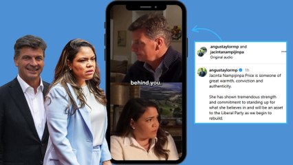 Angus Taylor and Jacinta Price announce Liberal leadership play