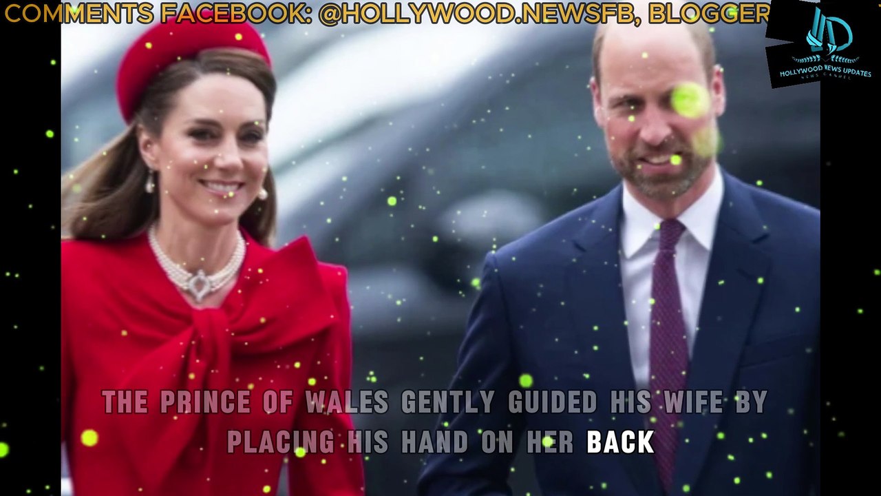 Prince William and Kate Middleton Put Subtle PDA o