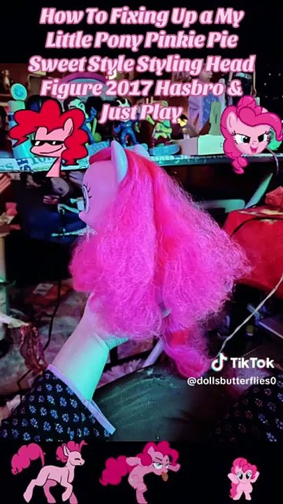 How To Fixing Up a My Little Pony Pinkie Pie Sweet Style Styling Head Figure 2017 Hasbro & Just Play