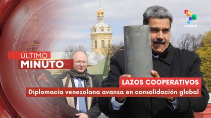 Pdte. Maduro sostuvo encuentro con gobernador de San Petersburgo