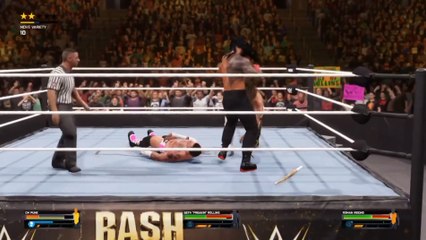 wwe 2k25 gameplay triple threat match wwe