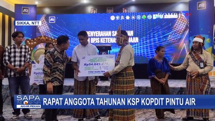 Penyelenggaran Rapat Anggota Tahunan KSP Kopdit Pintu Air di Sikka NTT