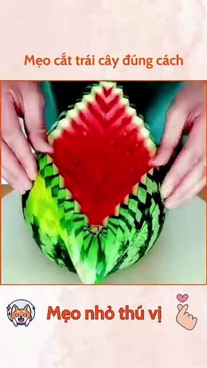 Mẹo cắt trái cây đúng cách