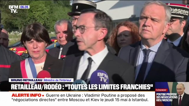 Rodéo urbain à Évian-les-Bains: Cette tentative d'homicide franchie toutes les limites , a déclaré Bruno Retailleau