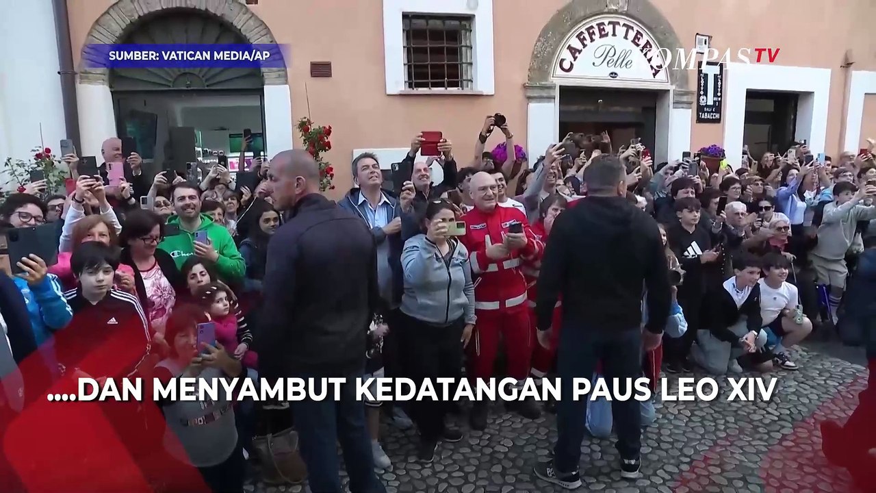 Paus Leo XIV Berdoa di Makam Paus Fransiskus dan Sapa Warga di Roma
